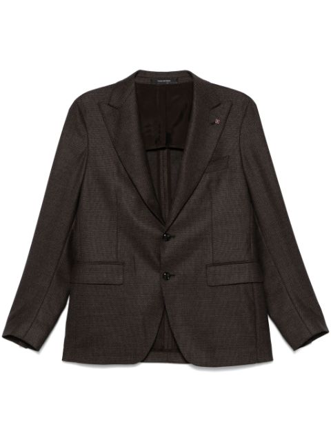 Tagliatore patterned-jacquard blazer Men