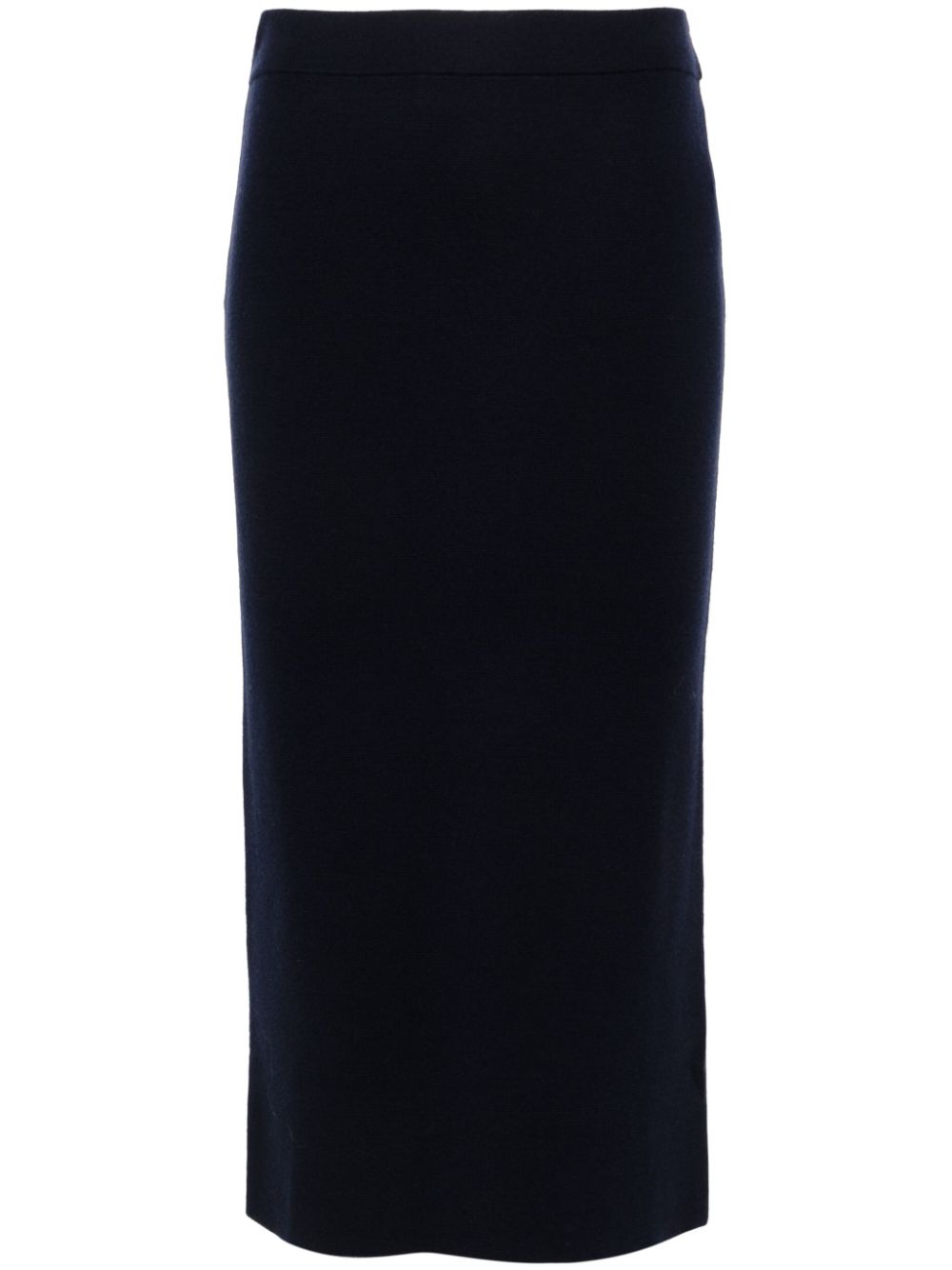 P.A.R.O.S.H. ribbed midi skirt - Blue