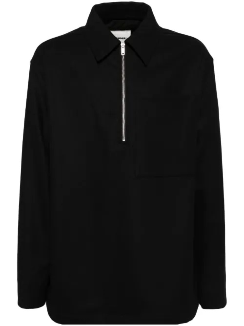 Sweat à fermeture zippée - Jil Sander - Modalova