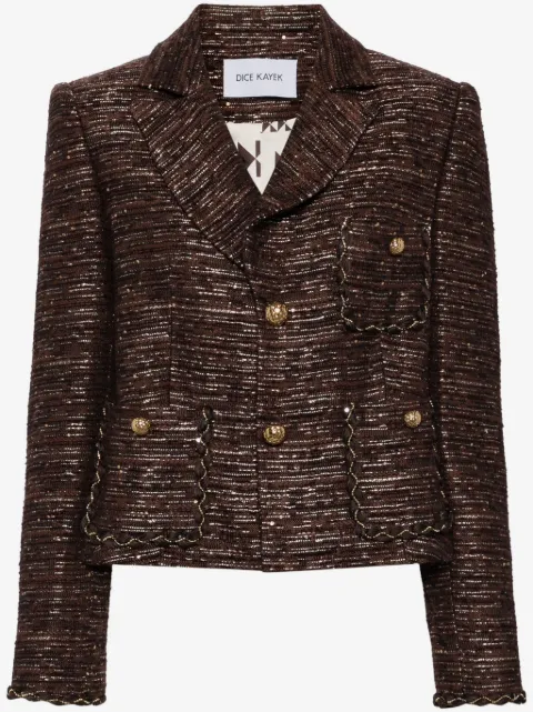 Dice Kayek blazer en tweed