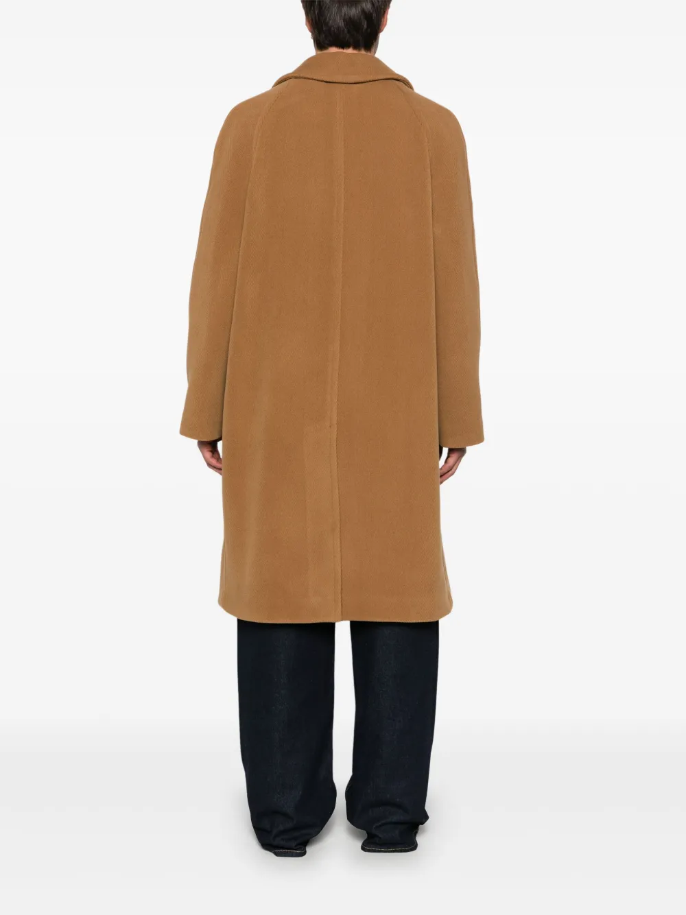 Golden Goose Jas met enkele rij knopen Bruin