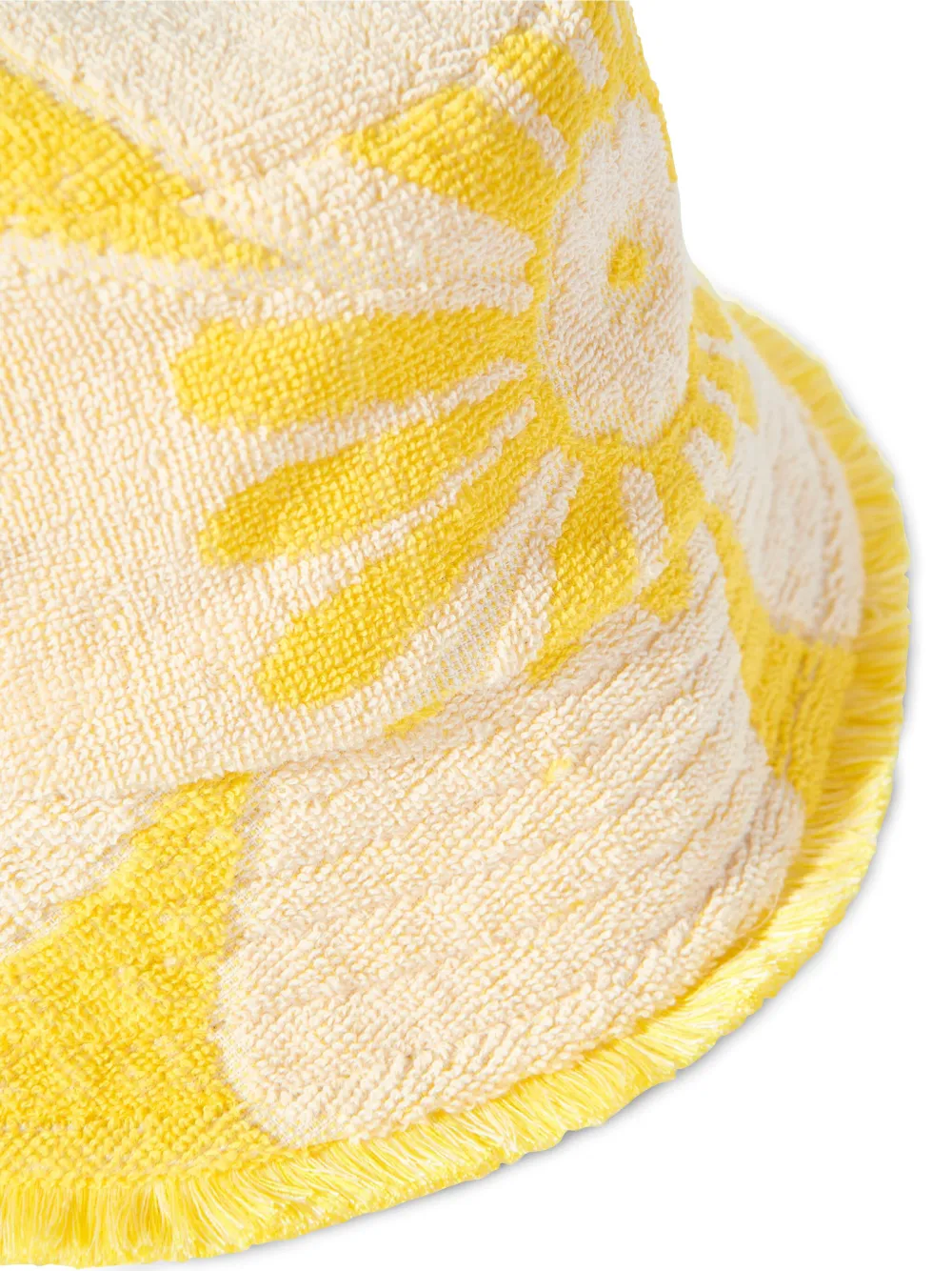 Zimmermann Towelling-finish Bucket Hat In 黄色