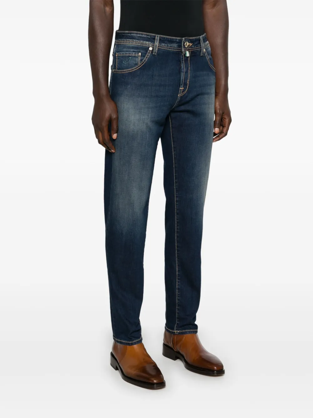 Jacob Cohen Scott Jeans In Blue