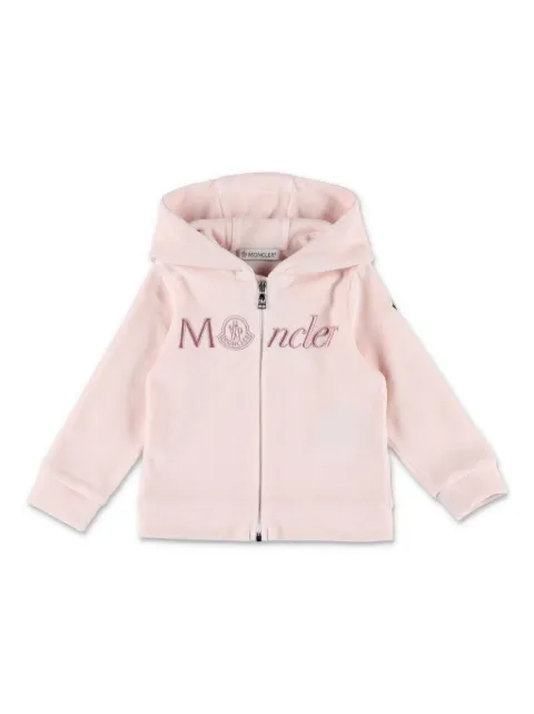 Moncler Enfant survêtement à logo brodé