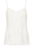 Ermanno Scervino lace-trim top - Neutrals