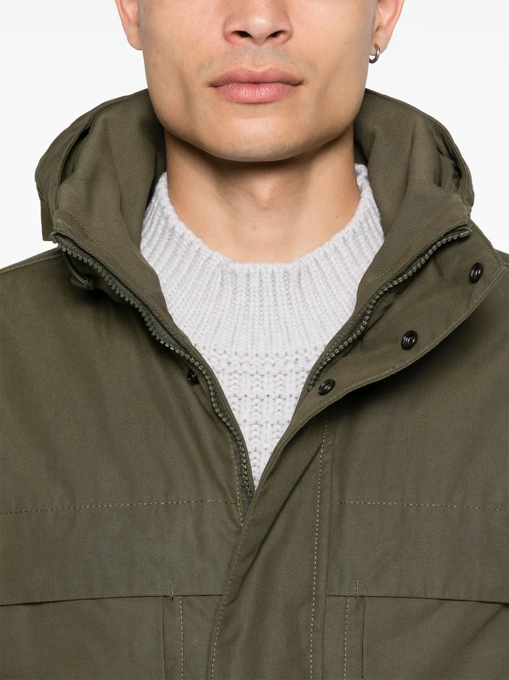 Stone Island Ghost jas Groen