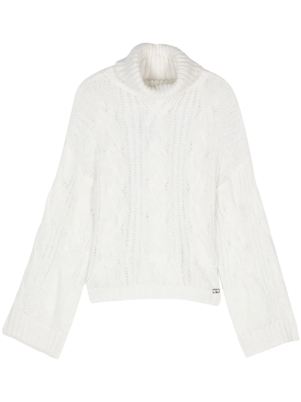 LIU JO roll-neck sweater | White | Image 1