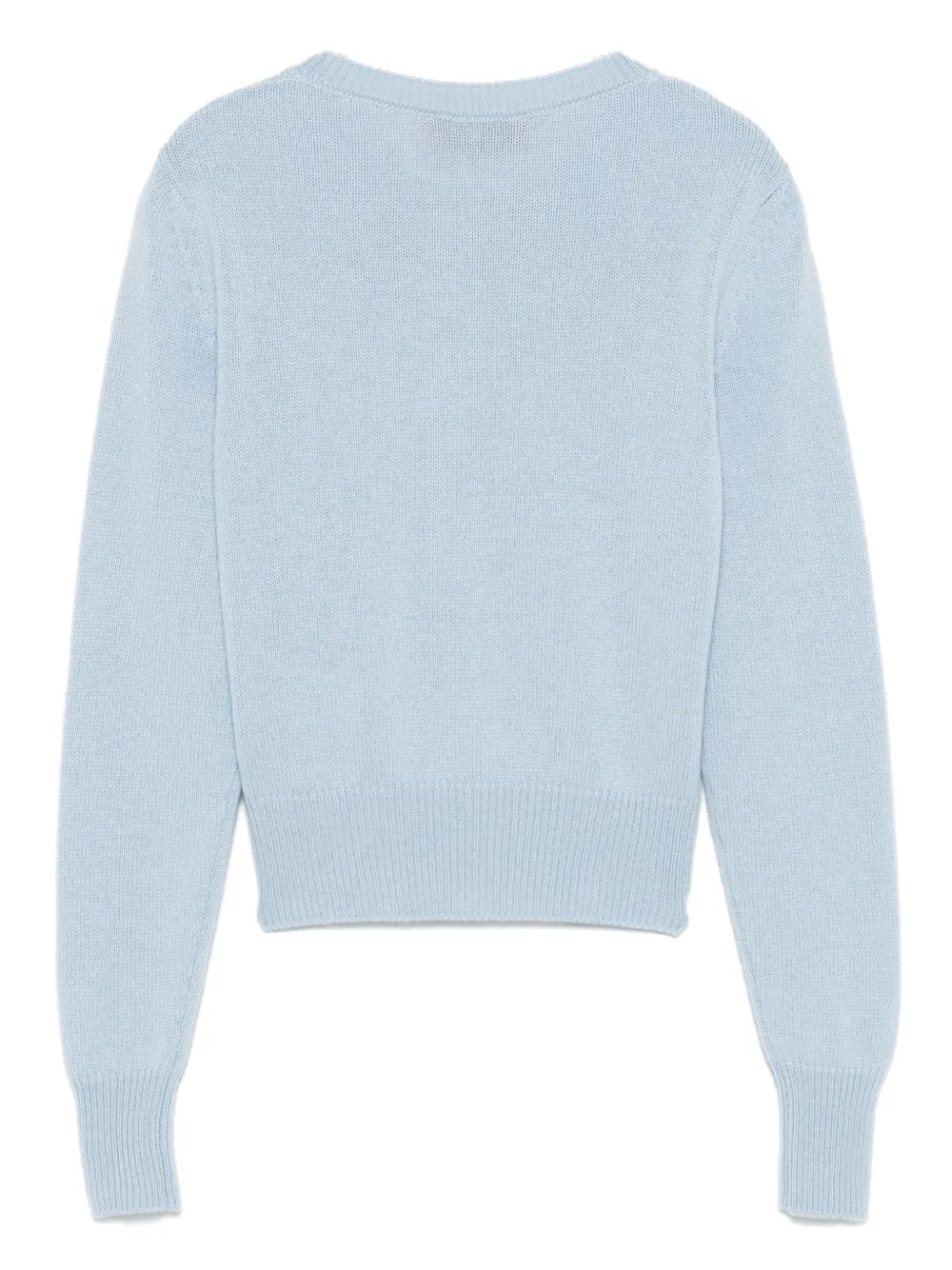 Wild Cashmere Vest met ronde hals - Blauw