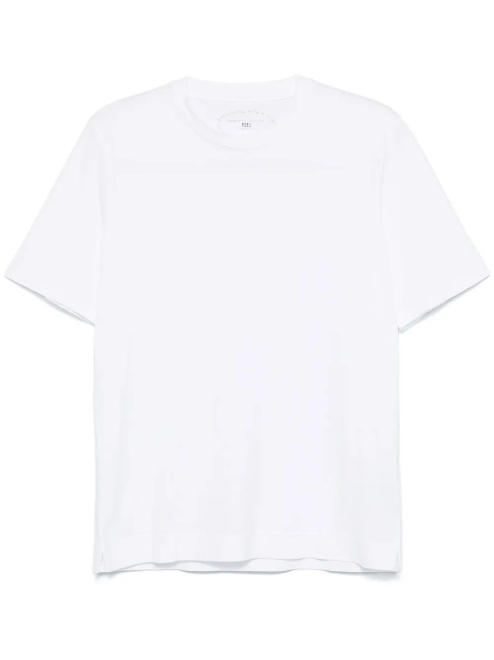 Fedeli Katoenen T-shirt Wit