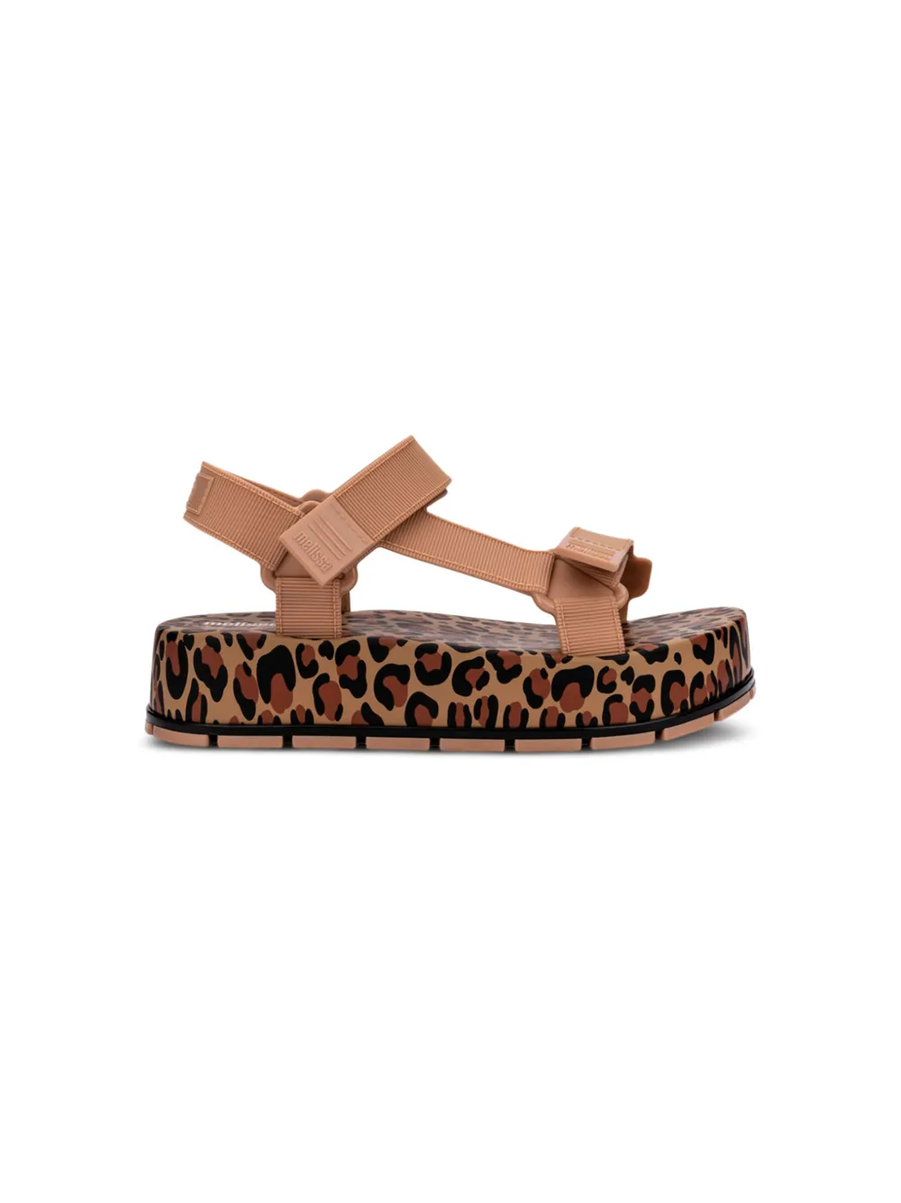 Mini Melissa Sandalen met dierenprint - Bruin
