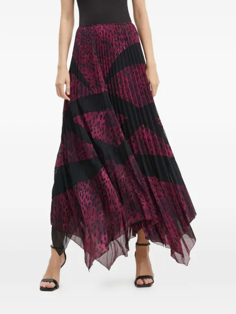 PINKO pleated maxi skirt