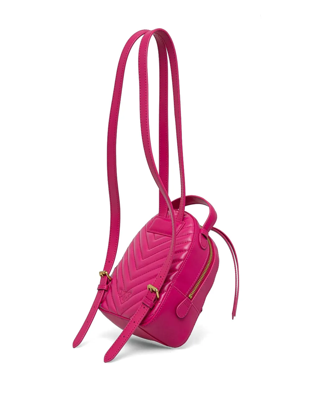 PINKO leather backpack - Roze