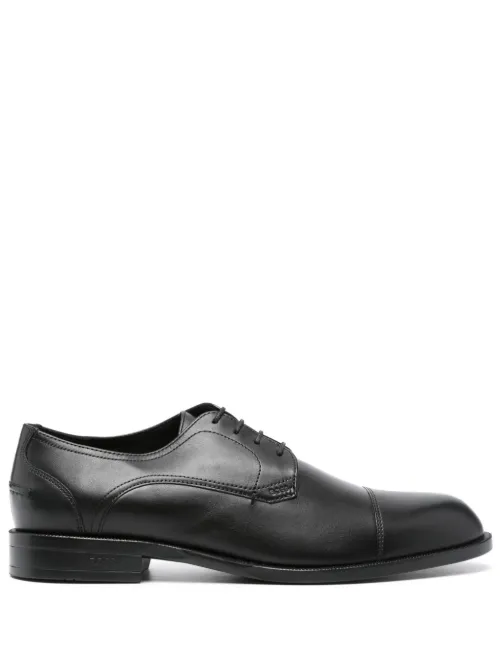 Derbies à logo emé - BOSS - Modalova
