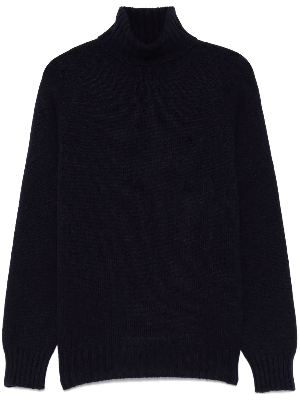 ribbed-knit sweater