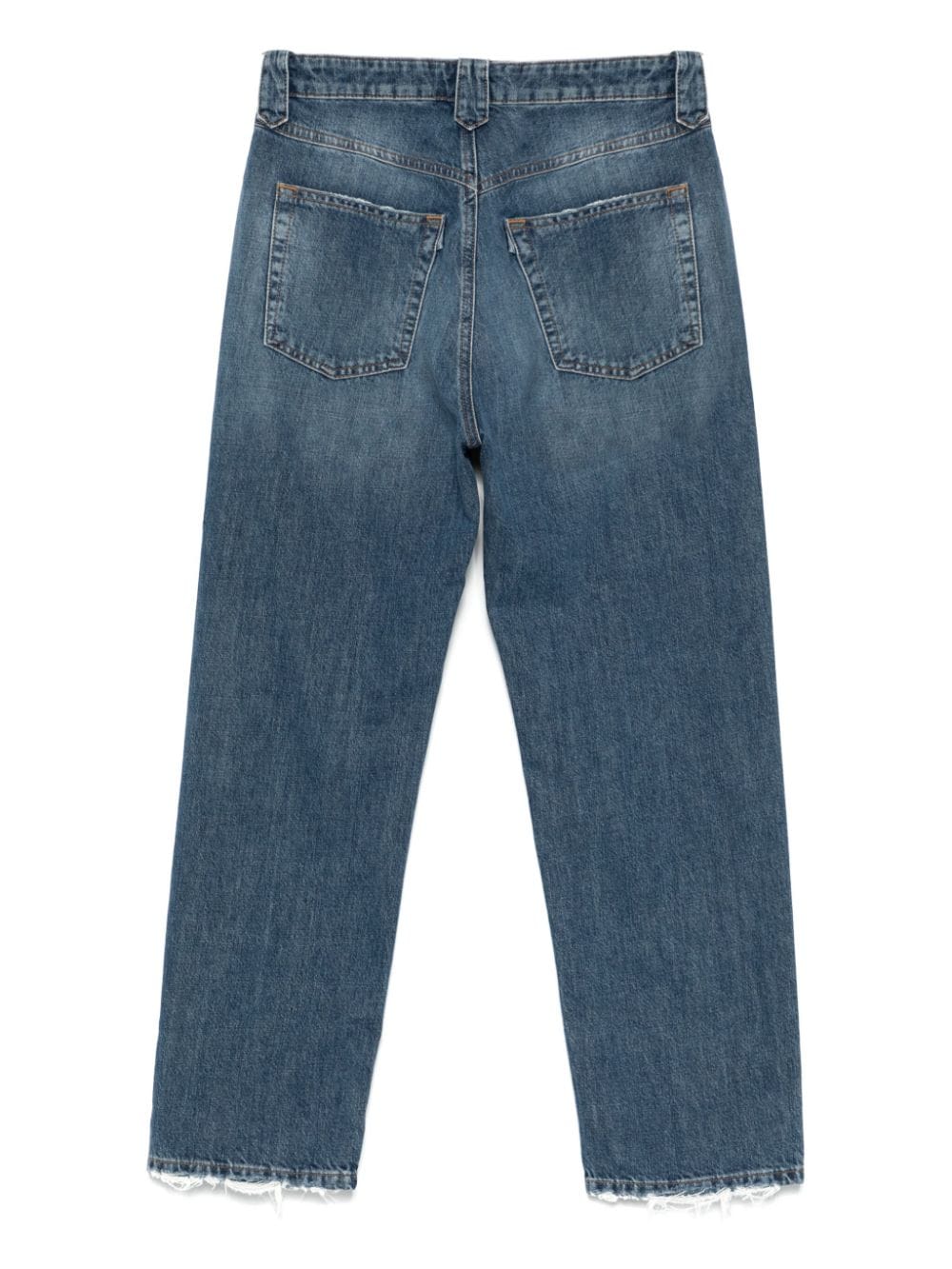 Shop 3x1 Sabina Girlfriend Yoke Jeans In Blue