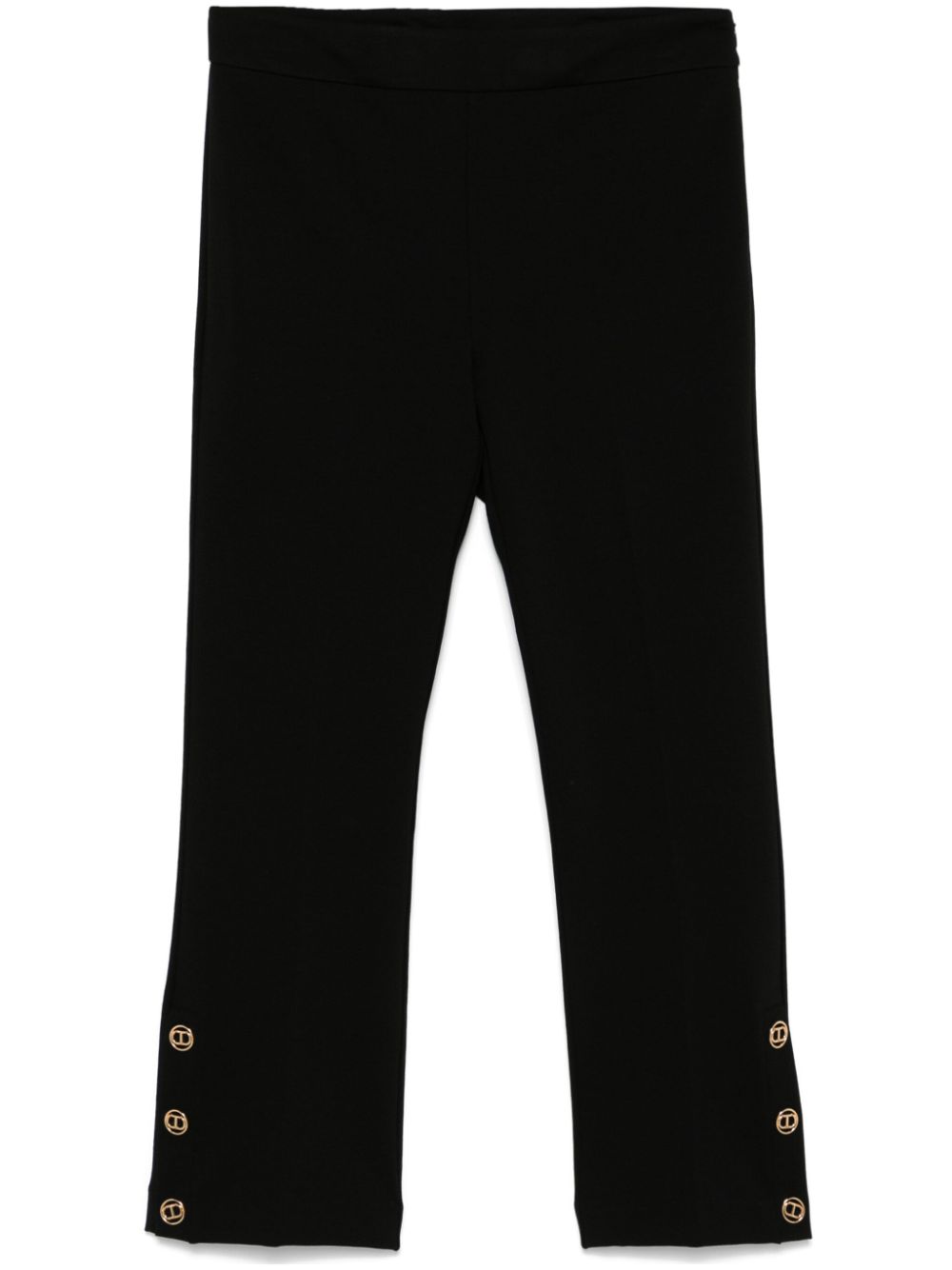 TWINSET slim-fit trousers – Black