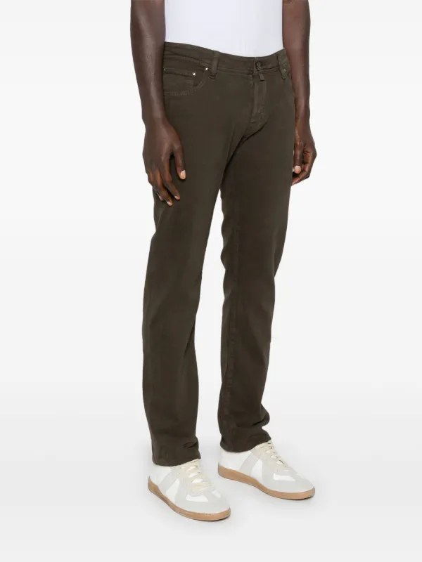 Jacob Cohën Nick パンツ | ブラウン | FARFETCH JP