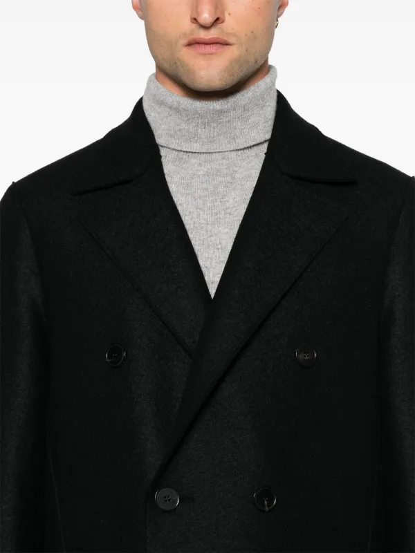 Harris Wharf London Wool Coat | Black | FARFETCH BH