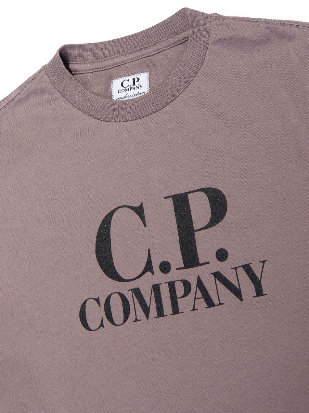 Shop C.p. Company Graphic Print T-shirt In Purple