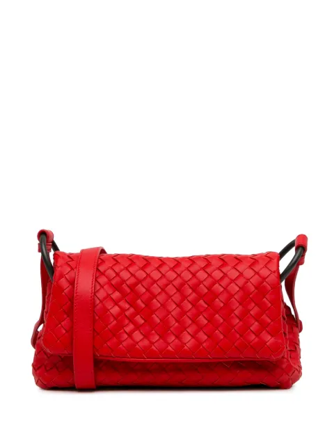 Bottega Veneta Pre-Owned bolsa crossbody Intrecciato Flap 2012-2023