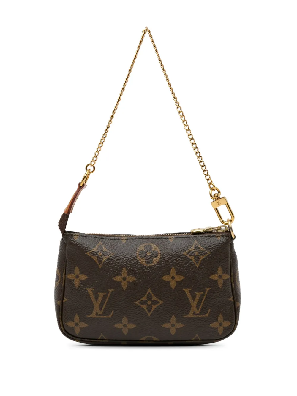Louis Vuitton Pre-Owned 2021 Monogram Mini Pochette Accessoires handbag - Bruin