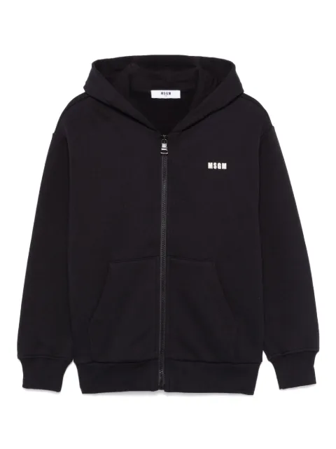 MSGM Kids hoodie con logo estampado