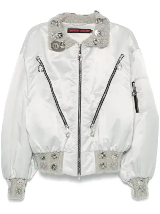 Chopova Lowena Darling Bomber Jacket | Grey | FARFETCH
