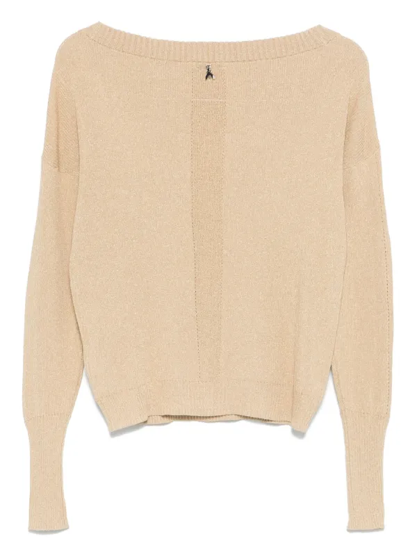 Patrizia Pepe リブニット セーター | ニュートラル | FARFETCH JP