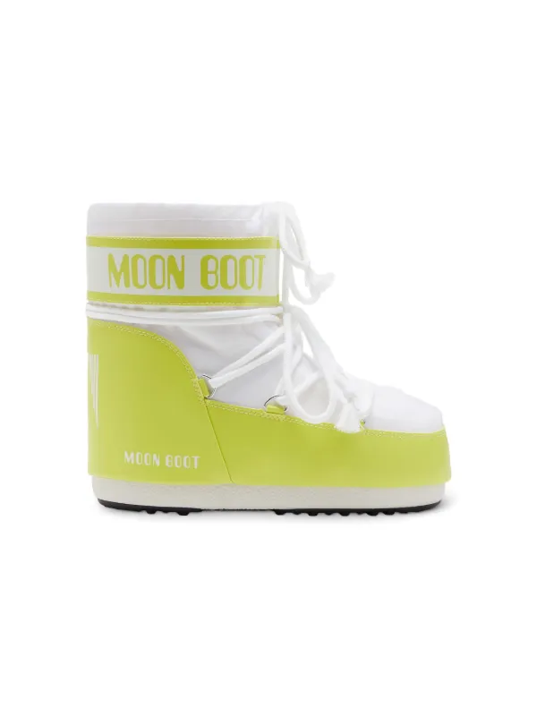 Moon Boot Kids Logo Boots Green FARFETCH AE