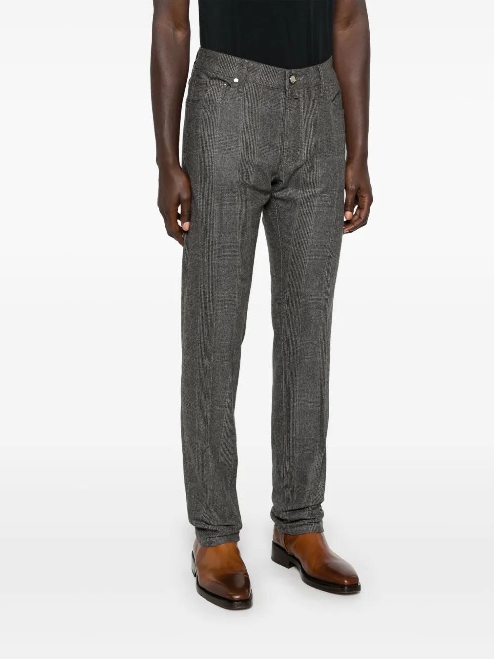 Jacob Cohen Bard Trousers In Grey