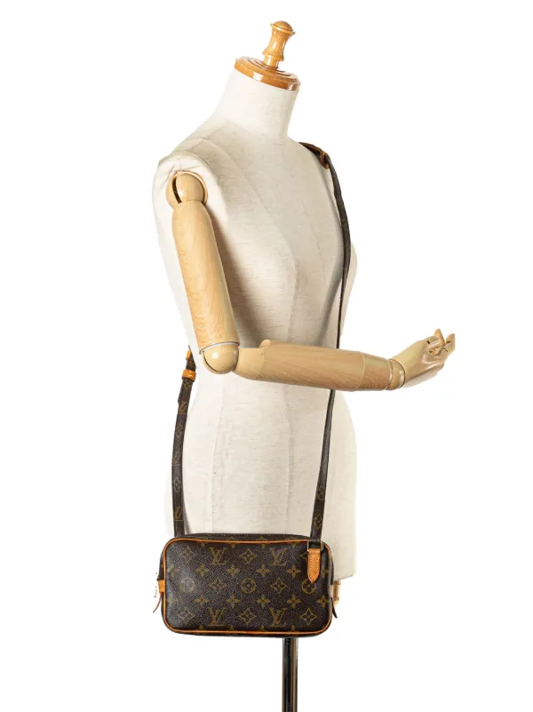 Louis Vuitton Pre Owned 1997 Monogram Pochette Marly Bandouliere Crossbody Bag Farfetch