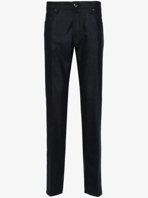 Jacob Cohën Prince of Wales check trousers 