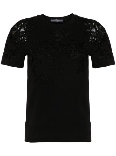 Ermanno Scervino lace-appliqué T-shirt