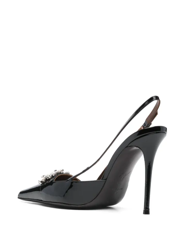 Giuseppe Zanotti ビジュートリム パンプス | ブラック | FARFETCH JP