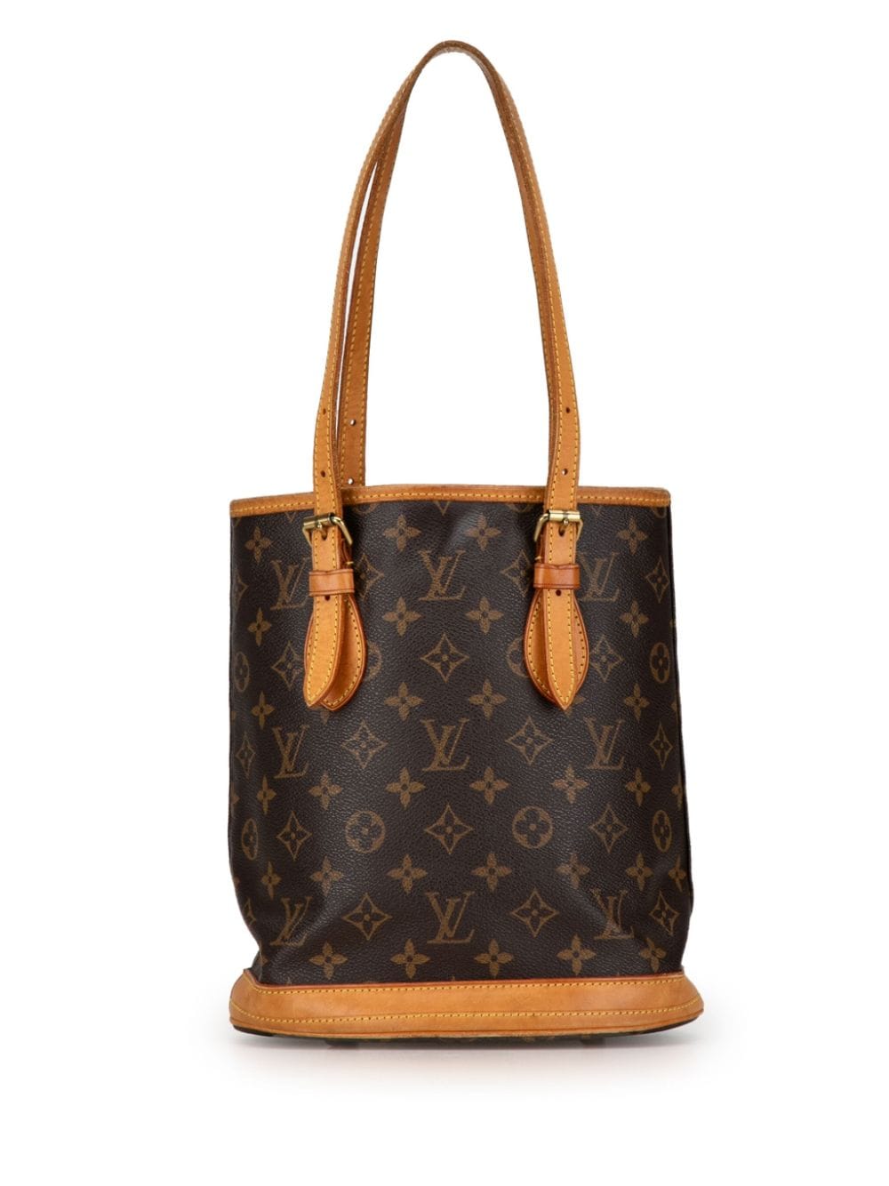 Louis Vuitton Pre-Owned 2005 kleine bucket-tas met monogram - Bruin