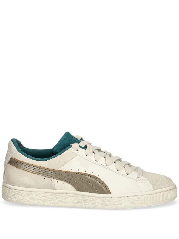 Puma suede lace up sneakers best sale