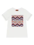 Missoni Kids logo t-shirt - White