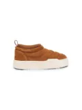 Moon Boot Kids leather sneakers - Brown