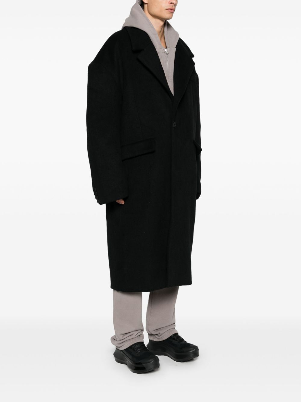 Shop Entire Studios Basilica Coat In Black