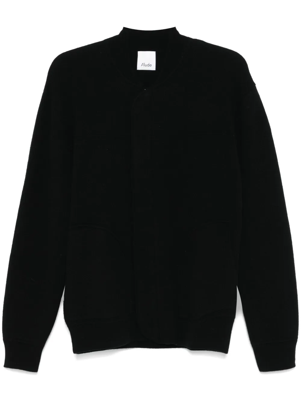 Allude Vest met rits Zwart