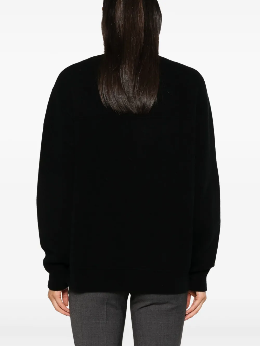 Allude Vest met rits Zwart