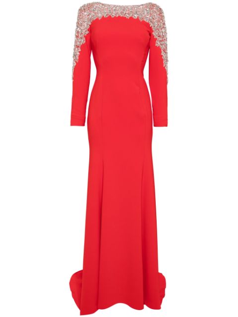 Jenny Packham Solstice embroidered-stars gown Women