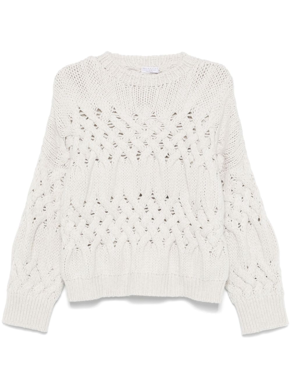 Brunello Cucinelli cable-knit cashmere sweater Women