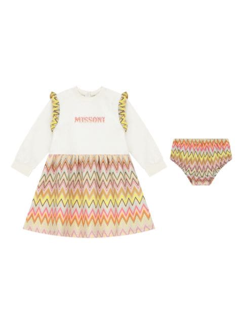 Missoni Kids logo dress set