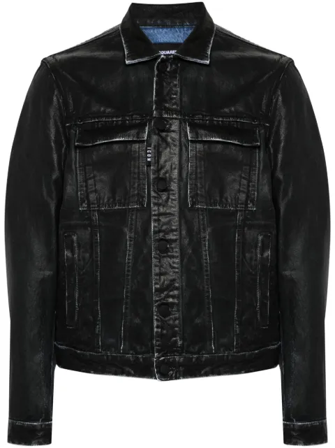 DSQUARED2 garment-dyed jacket