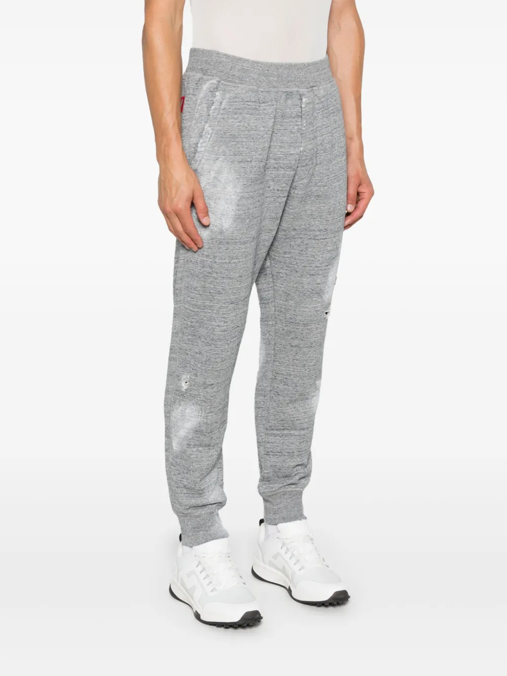 DSQUARED2 ダメージ スウェットパンツ | グレー | FARFETCH JP DSQUARED2 ダメージ スウェットパンツ | グレー | FARFETCH JP