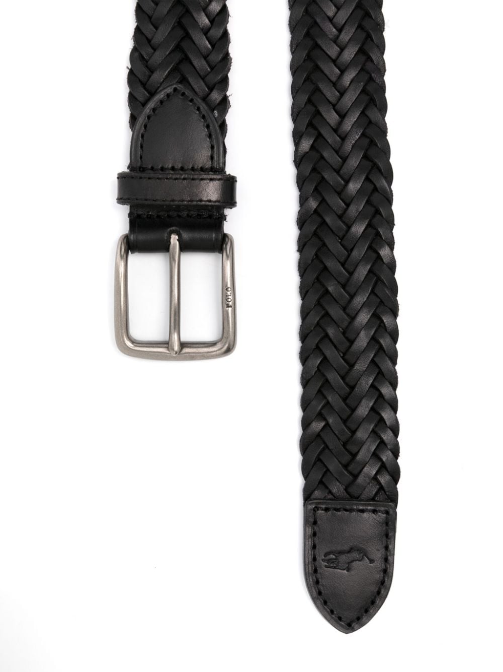 Polo Ralph Lauren interwoven belt - Zwart