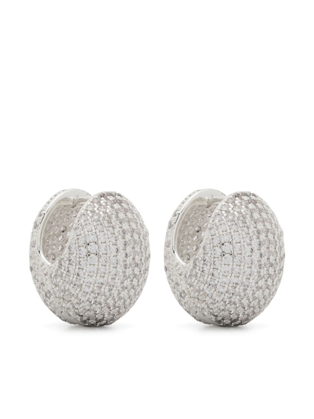 EMILI LOE PAVÉ EARRINGS 