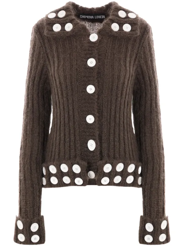 Chopova Lowena - Women's Long Sleeve Mesh Top - (Multi)