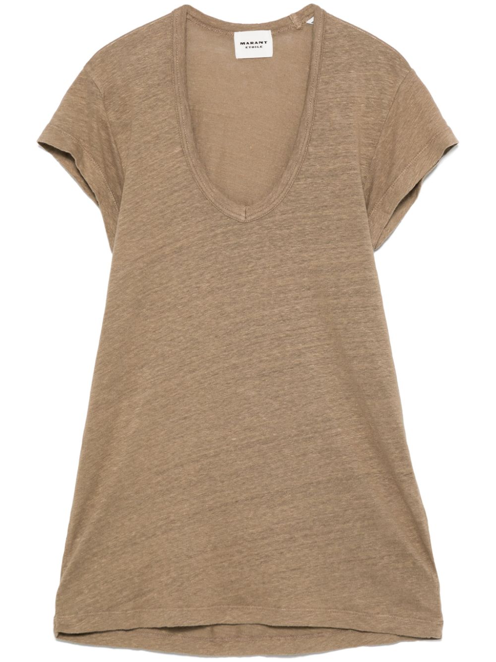 Shop Marant Etoile Zankou T-shirt In Neutrals